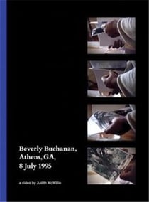 Beverly Buchanan, Athens, ga, 8 july 1995
