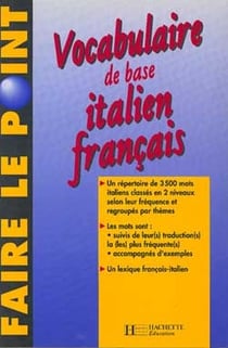 Vocabulaire de base italien-francais