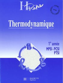 Thermodynamique premiere annee mpsi pcsi ptsi