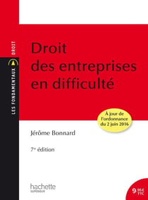 Droit des entreprises en difficulté (7e édition)