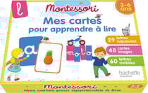 Montessori : mes cartes pour apprendre à lire