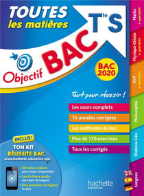 Objectif bac - toutes les matières - terminale s (édition 2020)