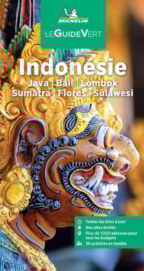 Le guide vert : Indonésie : Java, Bali, Lombok, Sumatra, Flores, Sulawesi (édition 2023)