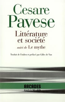 Litterature et societe - le mythe