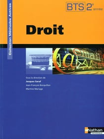 Droit - BTS 2ème année - livre de l'élève (édition 2010)