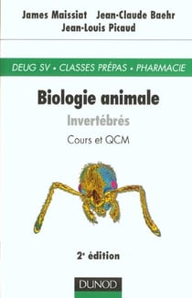 Biologie animale 1 invertebres