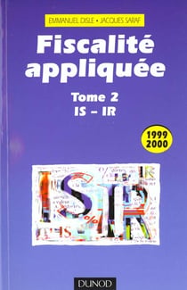 Fiscalite appliquee 1999-2000 t.2 is-ir
