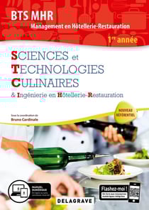 Sciences et technologies culinaires (STC) - BTS MHR 1re année - pochette élève (édition 2019)