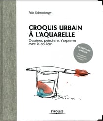 Croquis urbain à l'aquarelle