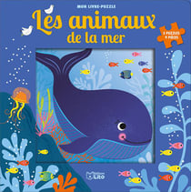 Mon livre puzzle : les animaux de la mer