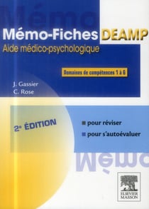 Mémo-fiches - deamp - aide médico-psychologique - domaines de 1 à 6 (2e édition)