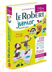 Le dictionnaire Robert junior poche plus - 7/11 ans - CE, CM, 6e (édition 2019)