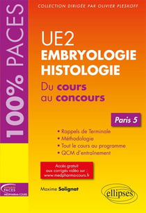 Embryologie-histologie UE2 - Paris 5 - du cours au concours