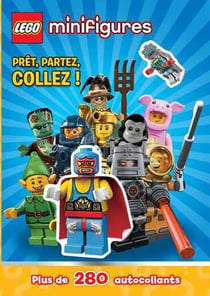 Lego - minifigures - prêt, partez, collez !