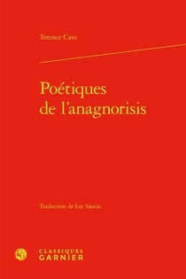 Poétiques de l'anagnorisis