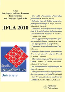 Studia informatica universalis - JFLA 2010