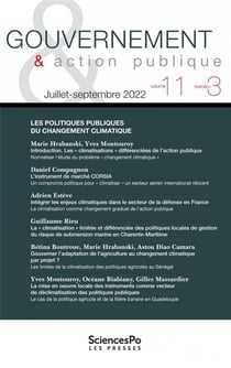 Revue gouvernement et action publique n.11