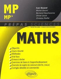 Maths - mp, mp*