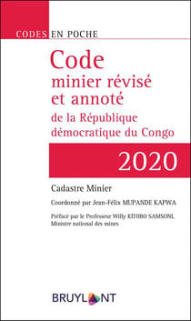 Code Poche Bruylant-Code minier révisé et annoté