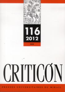Revue criticon n.116
