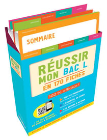 Réussir mon bac l - en 170 fiches (édition 2019)