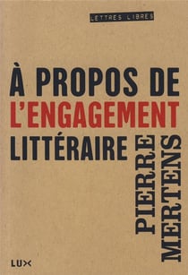 À propos de l'engagement littéraire