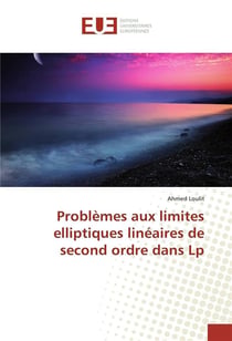 Problemes aux limites elliptiques lineaires de second ordre dans lp