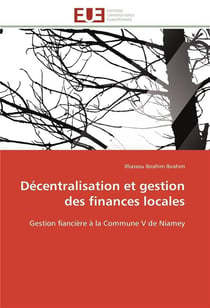 Decentralisation et gestion des finances locales