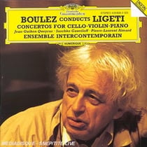 Boulez dirige ligeti/concertos