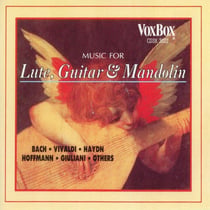 Music For Lute, Guitar & Mandolin
