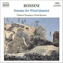 Rossini / Quatuors Pour Vents N 1 A 6