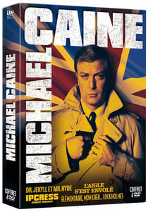 Michael Caine : Dr. Jekyll & Mr. Hyde + L'aigle s'est envolé + Ipcress : Danger immédiat + Elémentaire, mon cher... Lock Holmes