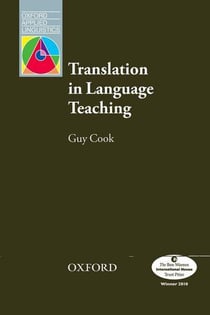 Oxford applied linguistics: translation in language teaching