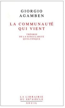 La communauté qui vient : Théorie de la singularité quelconque