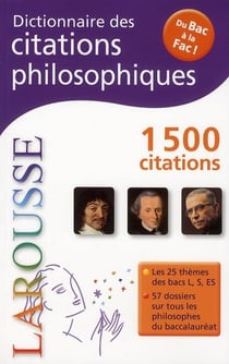 Dictionnaire des citations philosophiques