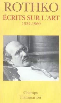 Ecrits sur l'art - 1934-1969