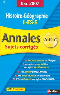 Histoire-géographie - terminale l/es/s - bac 2007