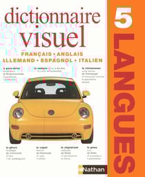 Dictionnaire visuel en 5 langues - français/anglais/allemand/espagnol/italien