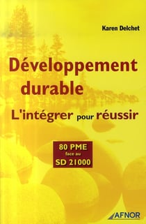 Développement durable - l'intégrer pour réussir - 80 pme fave au sd 21000