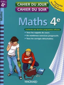 Cahier du jour / cahier du soir : mathématiques - 4ème (édition 2010)