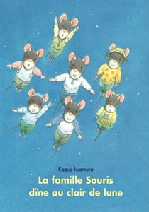 La famille Souris dîne au clair de lune
