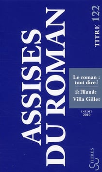 Assises Internationales Du Roman 2010