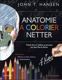 Anatomie à colorier netter