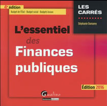 L'essentiel des finances publiques 2016