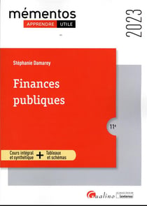 Finances publiques : élaboration - exécution - contrôle (édition 2023)
