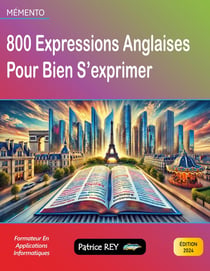 800 expressions anglaises : édition 2024