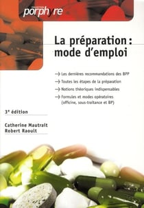 Preparation : mode d emploi 3e ed