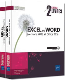 Excel et word (versions 2019 et office 365)