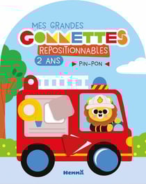 Mes grandes gommettes repositionnables - 2 ans - Pin-Pon