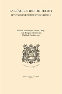La révolution de l'écrit : effets esthetiques et culturels